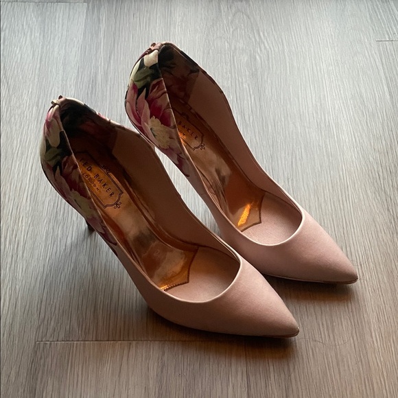 Ted Baker London Blush and Floral Heels - Picture 6 of 6